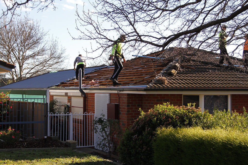 Home roof repair
